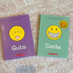 Raina Telgemeier Guts & Smile Books